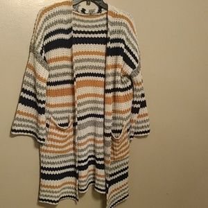 Striped Cardigan